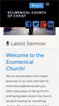 Mobile Screenshot of ecumenical.us